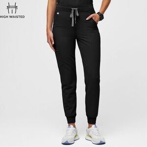 High waisted Zamora scrub pants